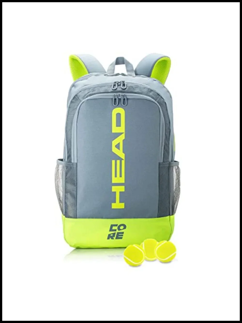 Tennis Backpack - Holds 2 Racquets, Padded Adjustable Straps, Equipment Bag